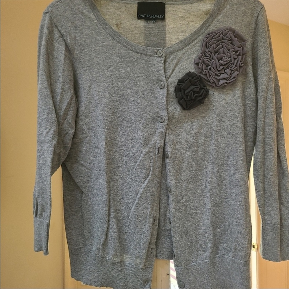 Cynthia Rowley Small grey cardigan
